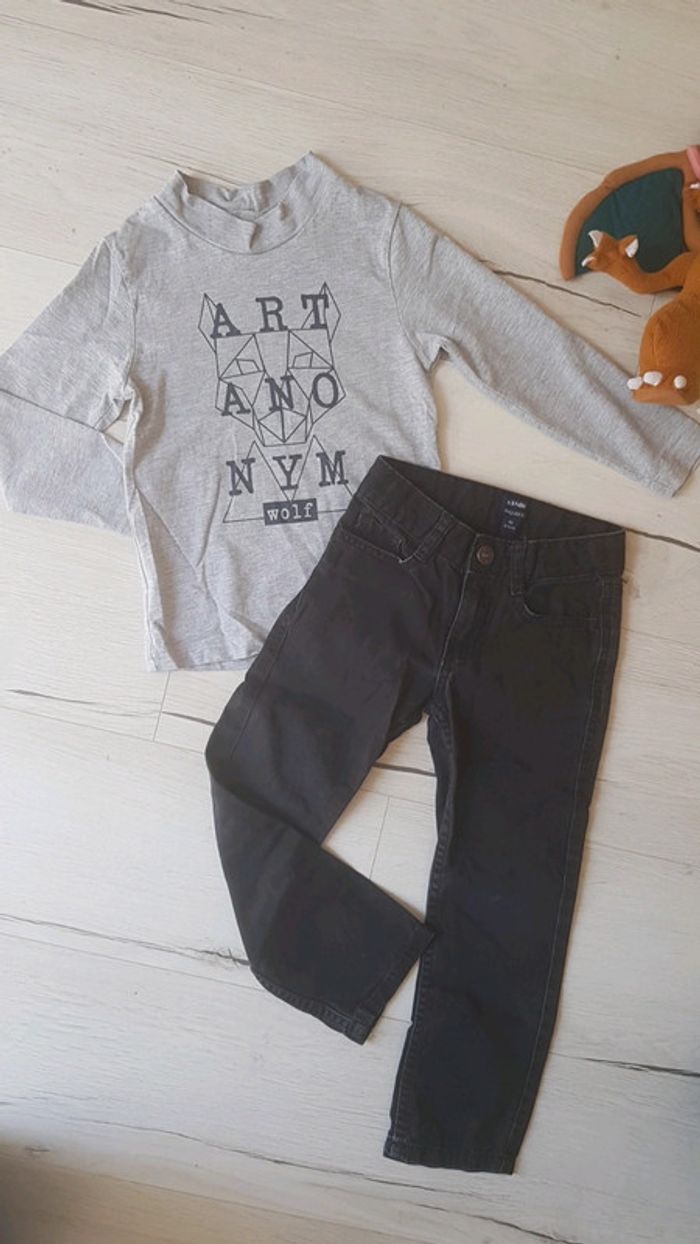 Ensemble 2 pièces garçon 4ans kiabi orchestra