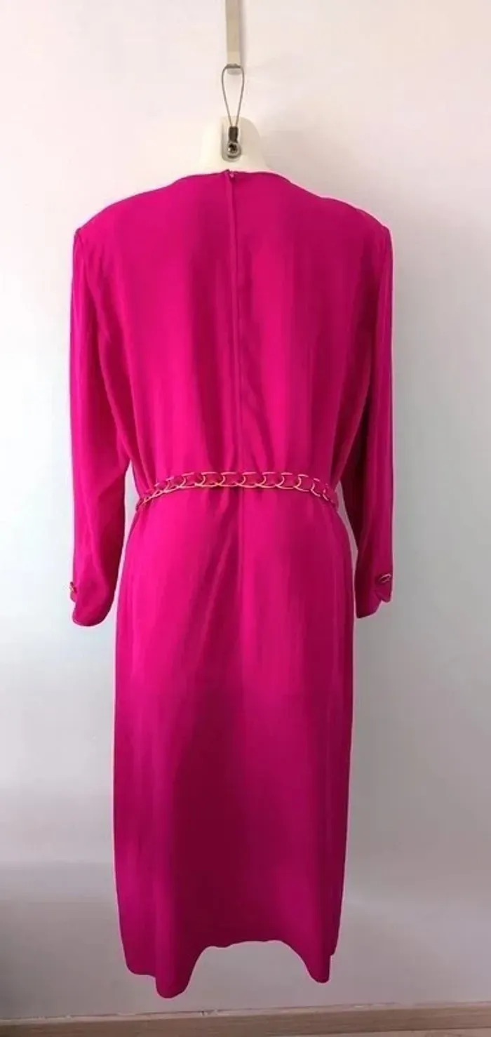 Robe de soirée avec ceinture - Marina Rinaldi - taille MR 31 (FR56) - photo numéro 3