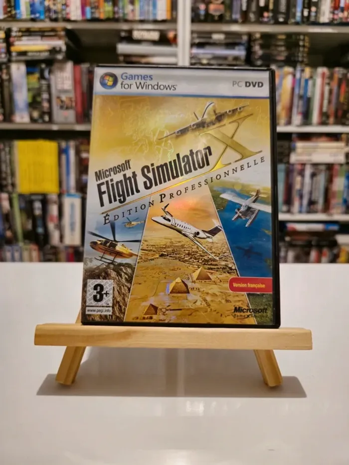Jeu PC Microsoft Flight Simulator X Edition Professionnelle