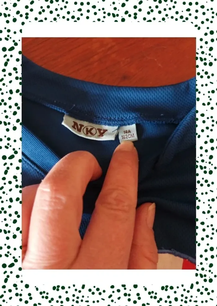 Maillot tee-shirt équipe de foot France - photo numéro 3