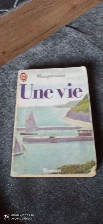Livre une vie de Maupassant