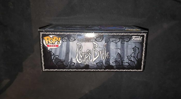 Pack Funko Pop + T-Shirt / Emily 1370 / Les Noces Funèbres / Tim Burton / Pop&Tee - photo numéro 3