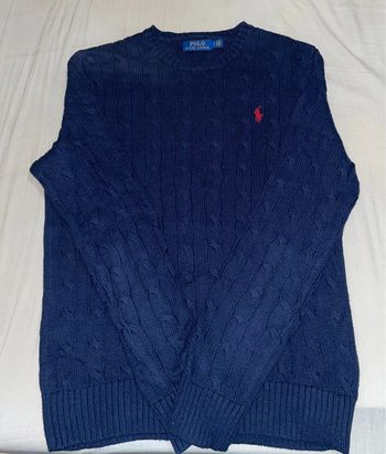 Pull bleu marine Ralph Lauren Polo homme S