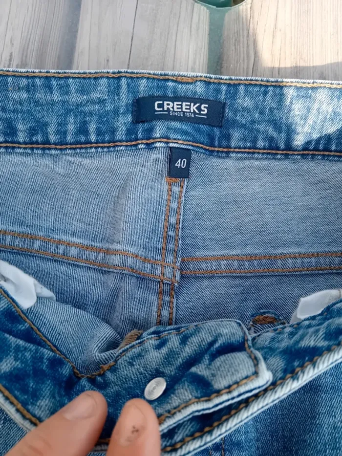 Jean femme creeks taille 40 tbe - photo numéro 3