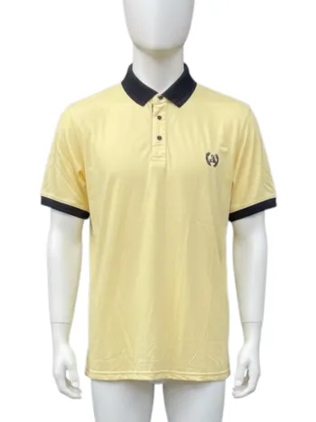 Polo Macidman jaune et noir homme Taille XL Neuf