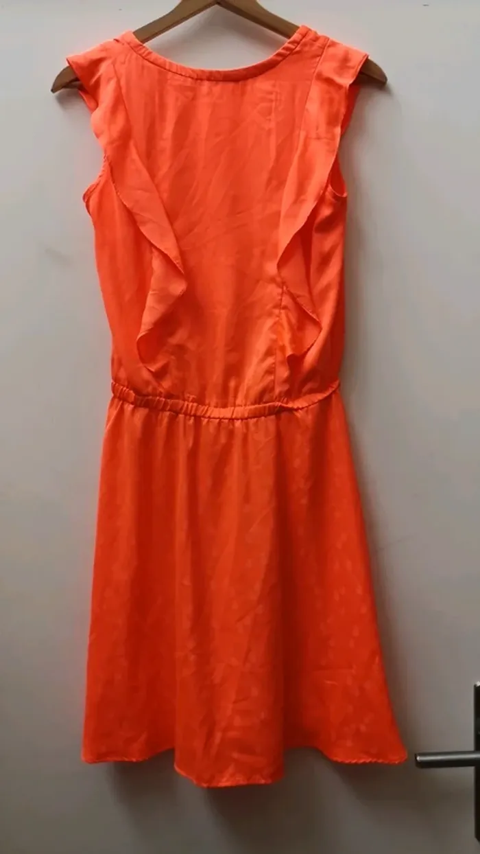 Jolie robe été orange - photo numéro 4