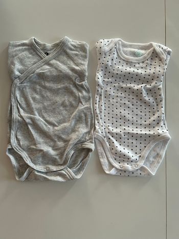 2 body manches longues 6 mois