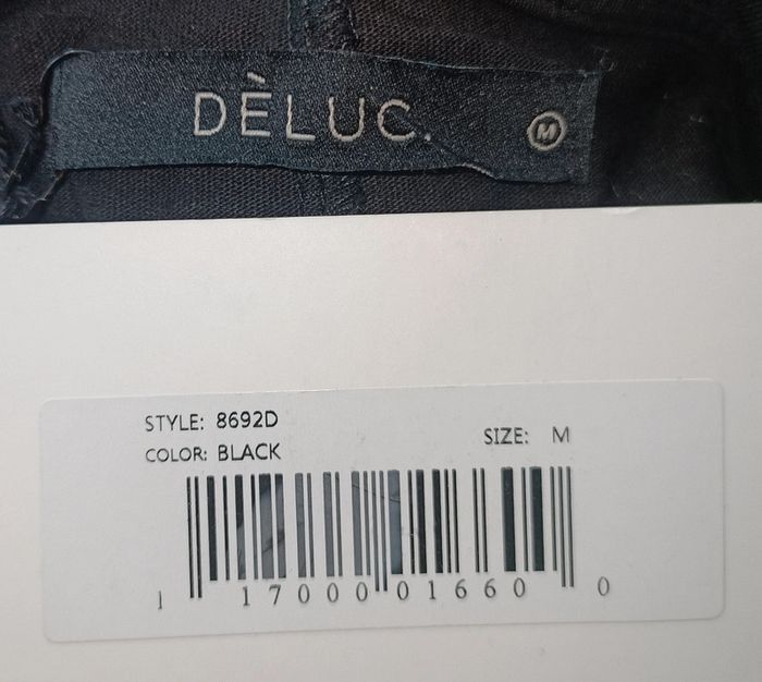 Robe noire dèluc en taille M - photo numéro 2