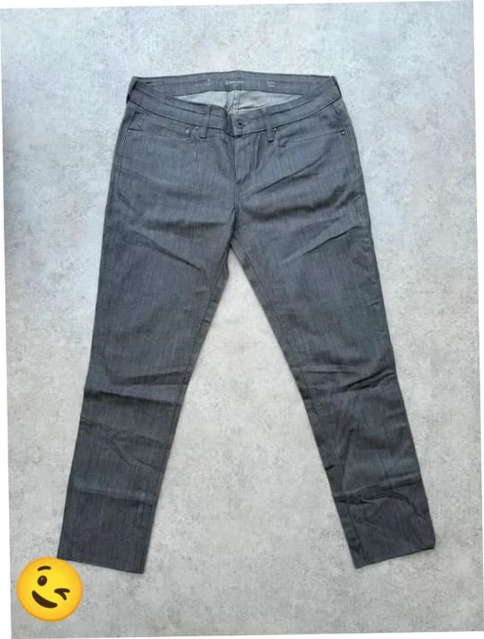 Jeans Levi's demi curve W34 FR44 coupe skinny gris Femme women pan587b - photo numéro 3