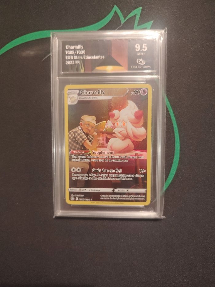 Pokémon Carte Fr Charmilly TG08/TG30 Stars Étincelantes – Gradée 9,5 authentique