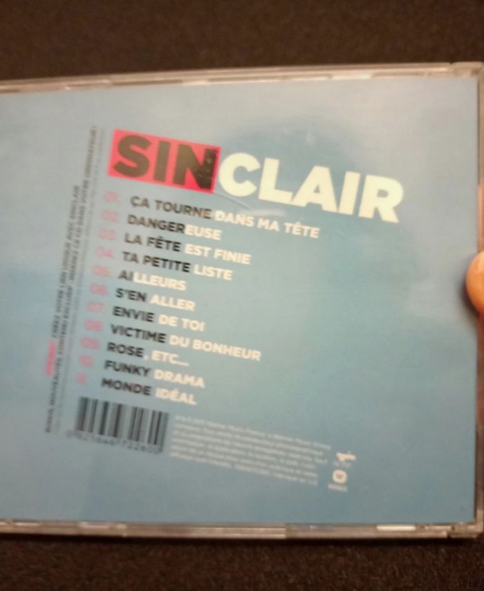 Cd de Sinclair - photo numéro 2