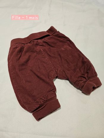 Pantalon 1 mois