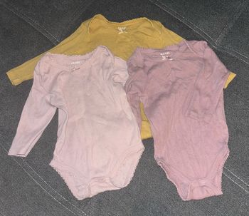 Lot body 3mois fille