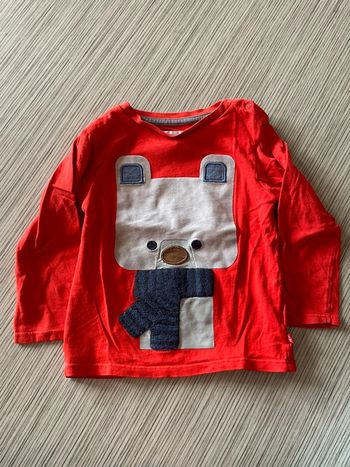 T shirt manche longue okaidi