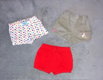 shorts 9mois fille