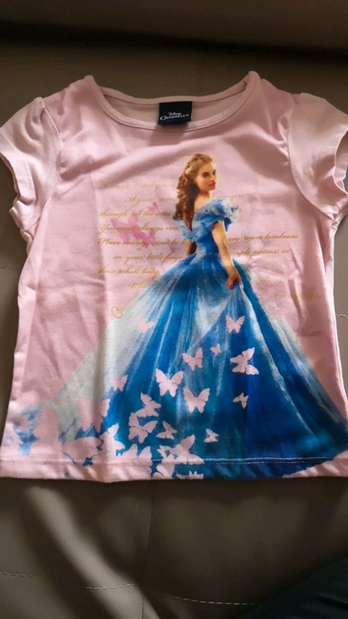 T shirt Cinderella Disney - photo numéro 3