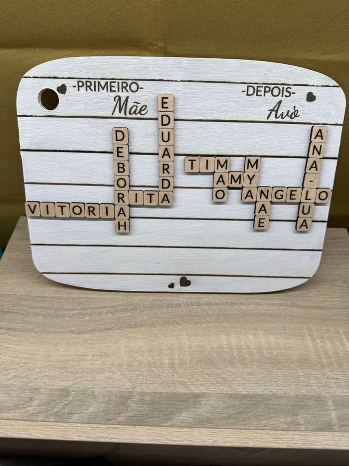 Planche Scrabble famille - photo numéro 3