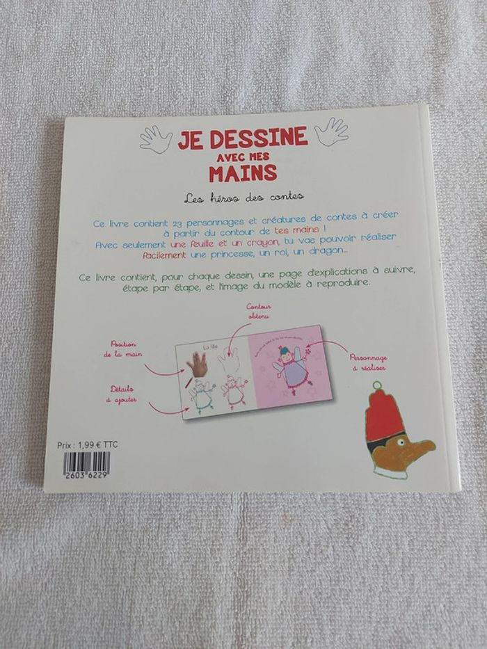 Je dessine avec les mains les héros des contes - photo numéro 2