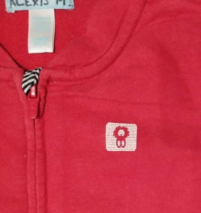 Gilet zippé Obaibi 23 mois - photo numéro 3