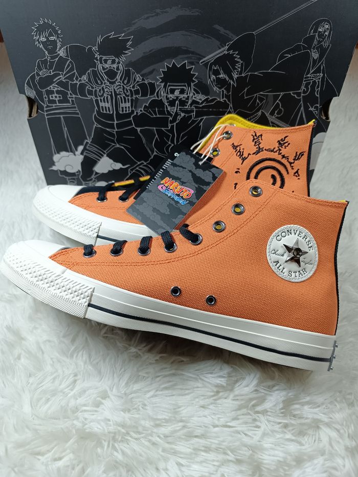 Baskets chaussures sneakers converse naruto Shippuden