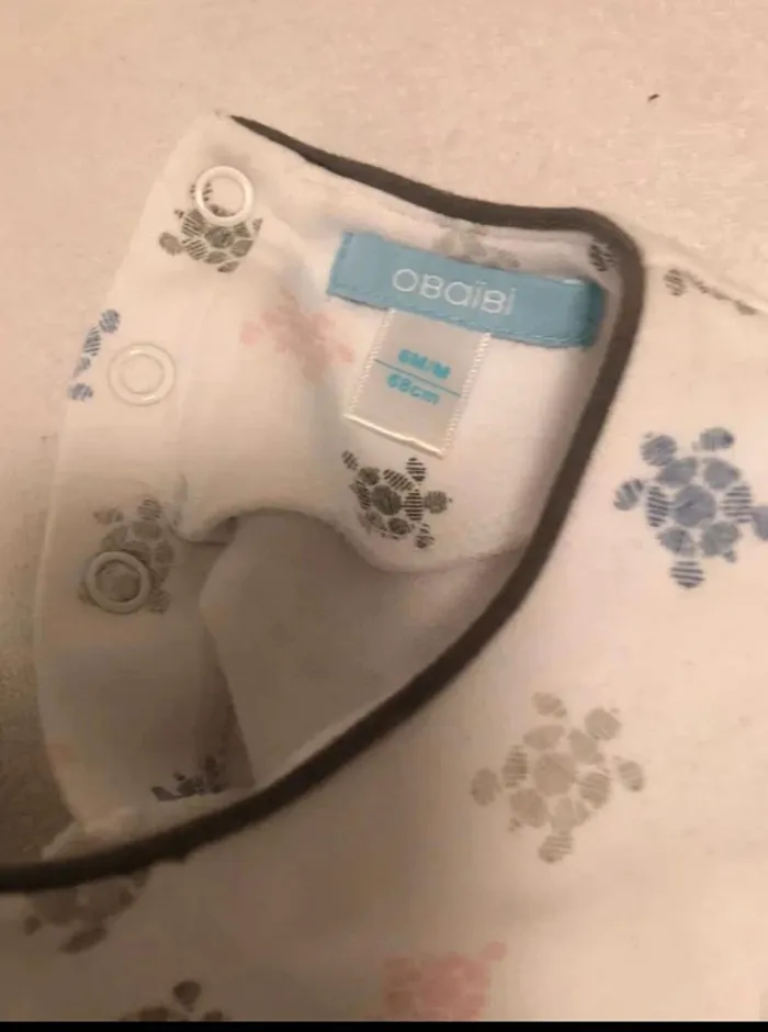 Ensemble robe et legging Obaïbi état neuf - photo numéro 3