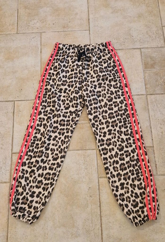 Pantalon jogg léopard Swen with love in italy neuf avec étiquette - photo numéro 7