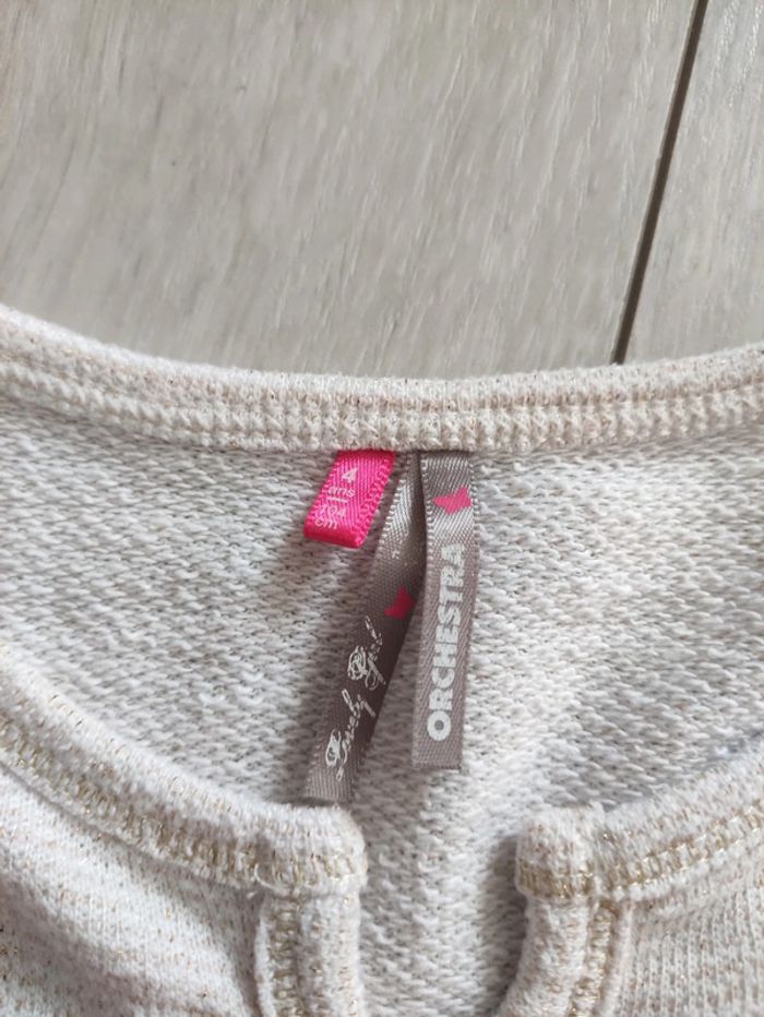 Tunique pull Noël orchestra 4 ans - photo numéro 2