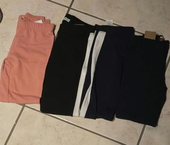 NEUFS (non portés) 🤩😍🥰 lot leggings 8 ans fille 🥰😍🤩
