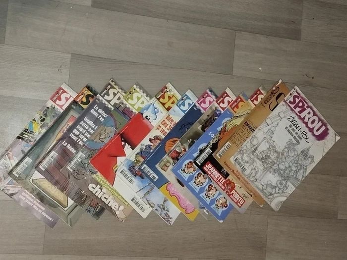 Lot de 12 magazines SPIROU année 2003 L002  7624327133 - photo numéro 2