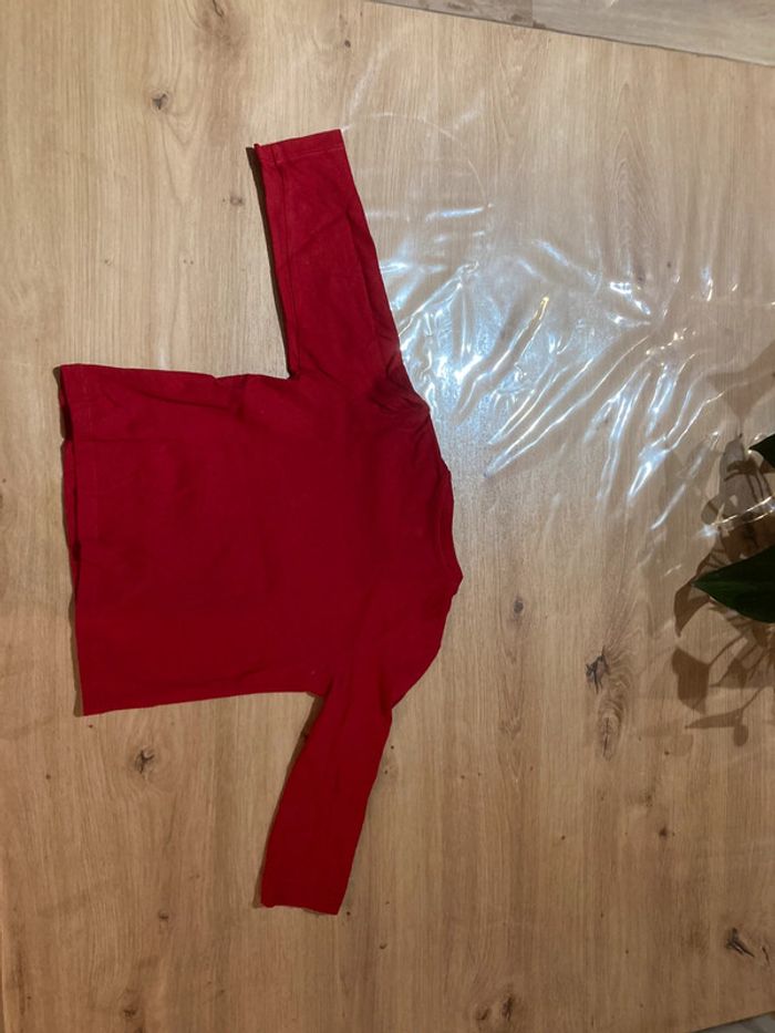 Tee shirt rouge taille 18 mois - photo numéro 2