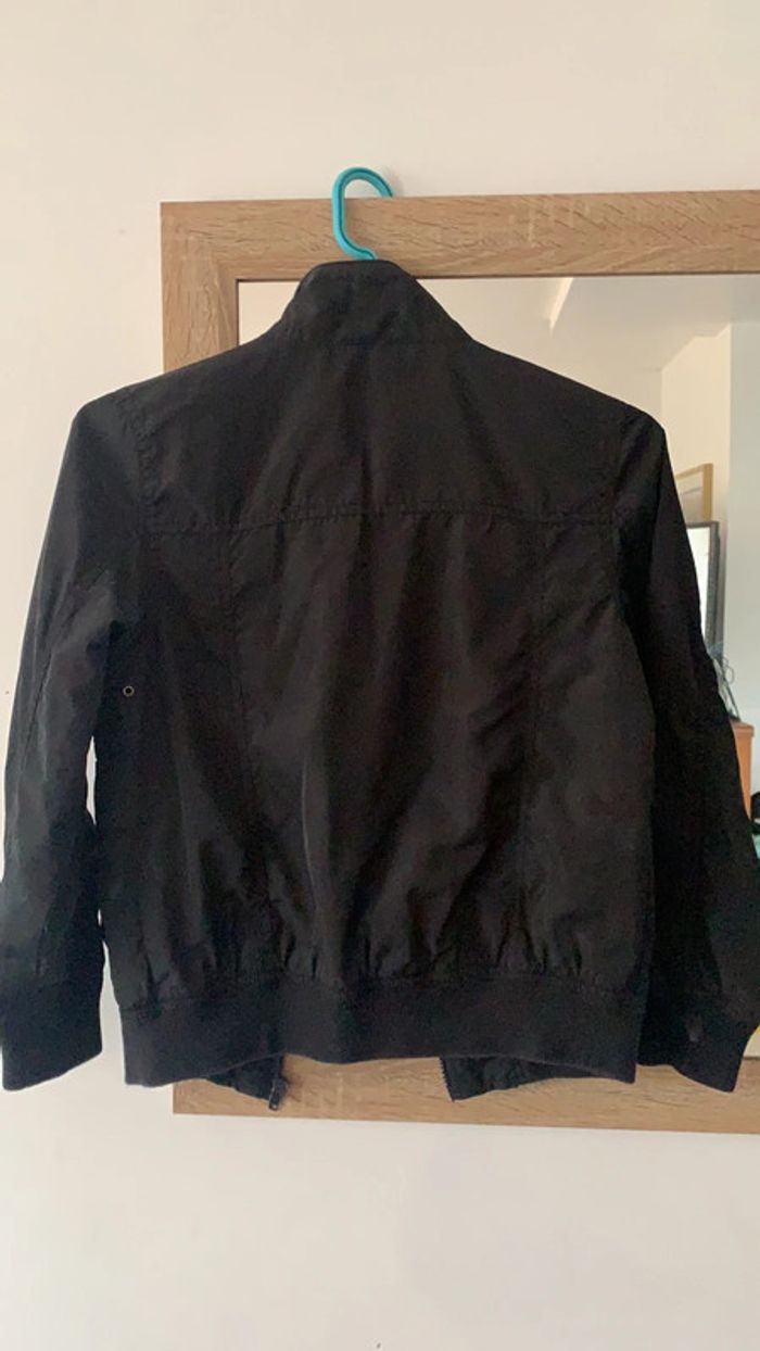 Blouson noir taille 10 ans - photo numéro 5