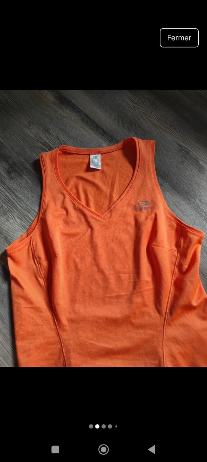 Débardeur de sport femme Kalenji - photo numéro 2