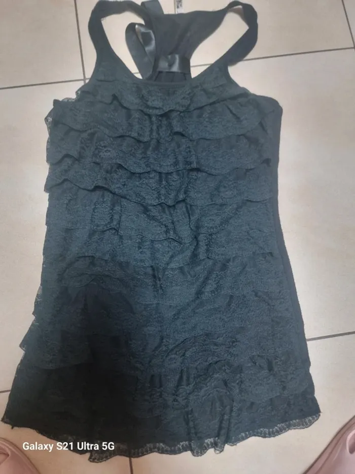 Debardeur dentelle femme