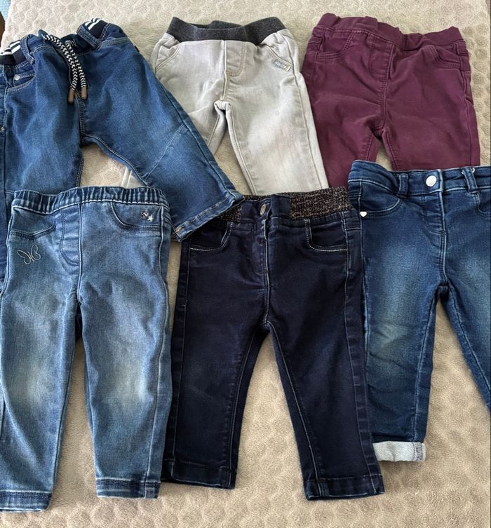 Lot de 6 jeans