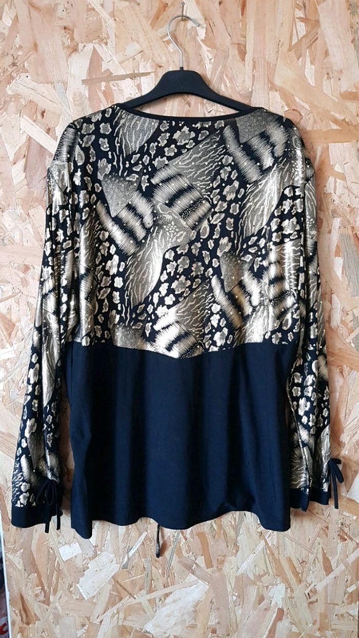 Haut doré et noir - photo numéro 3