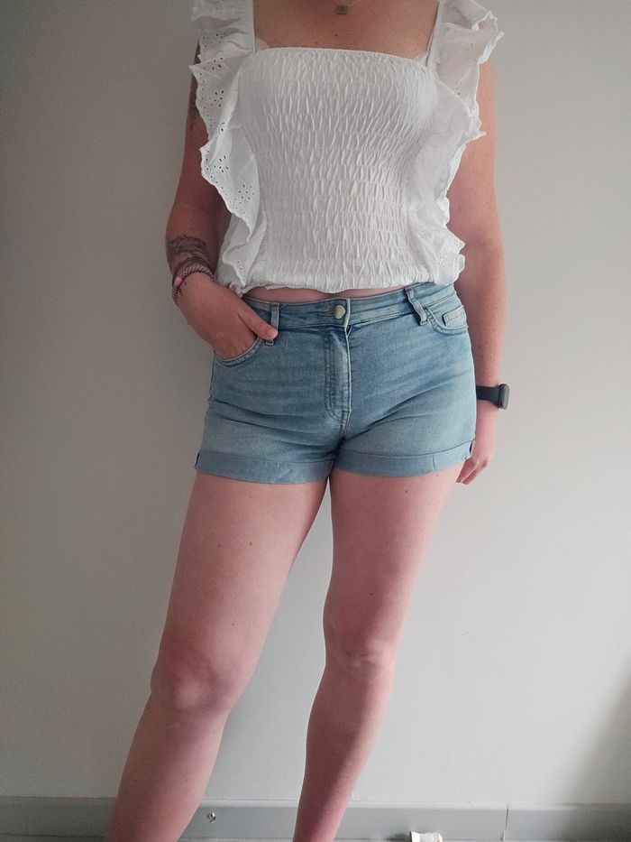 Short en jean - photo numéro 4