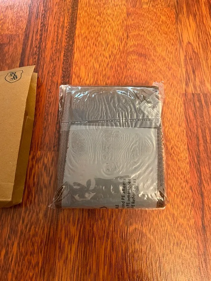 [NEUF] Portefeuille en Cuir véritable Hodalump, Protection RFID, Marron, Vintage - photo numéro 4