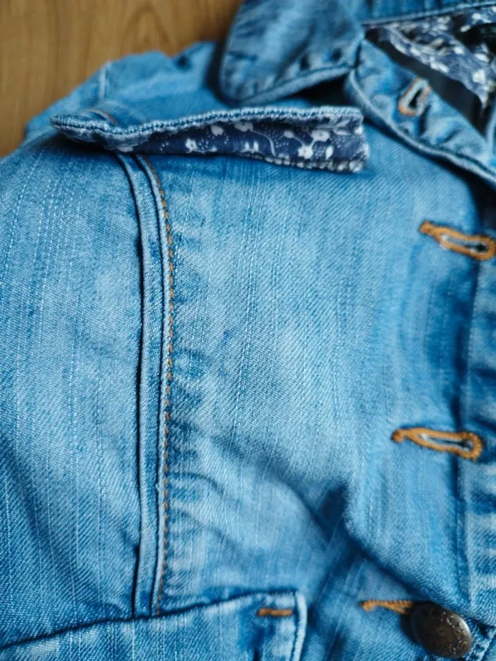 Veste jean cintrée - photo numéro 7