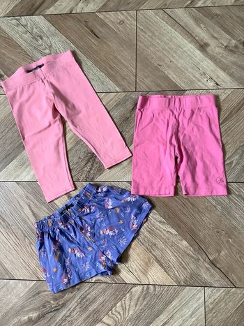 Lot legging short 3 ans primark kiabi tex