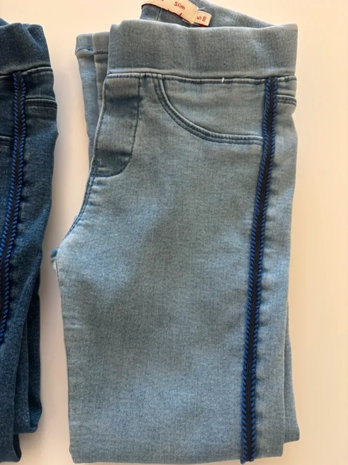 2 jeans Catimini 5 ans - photo numéro 3