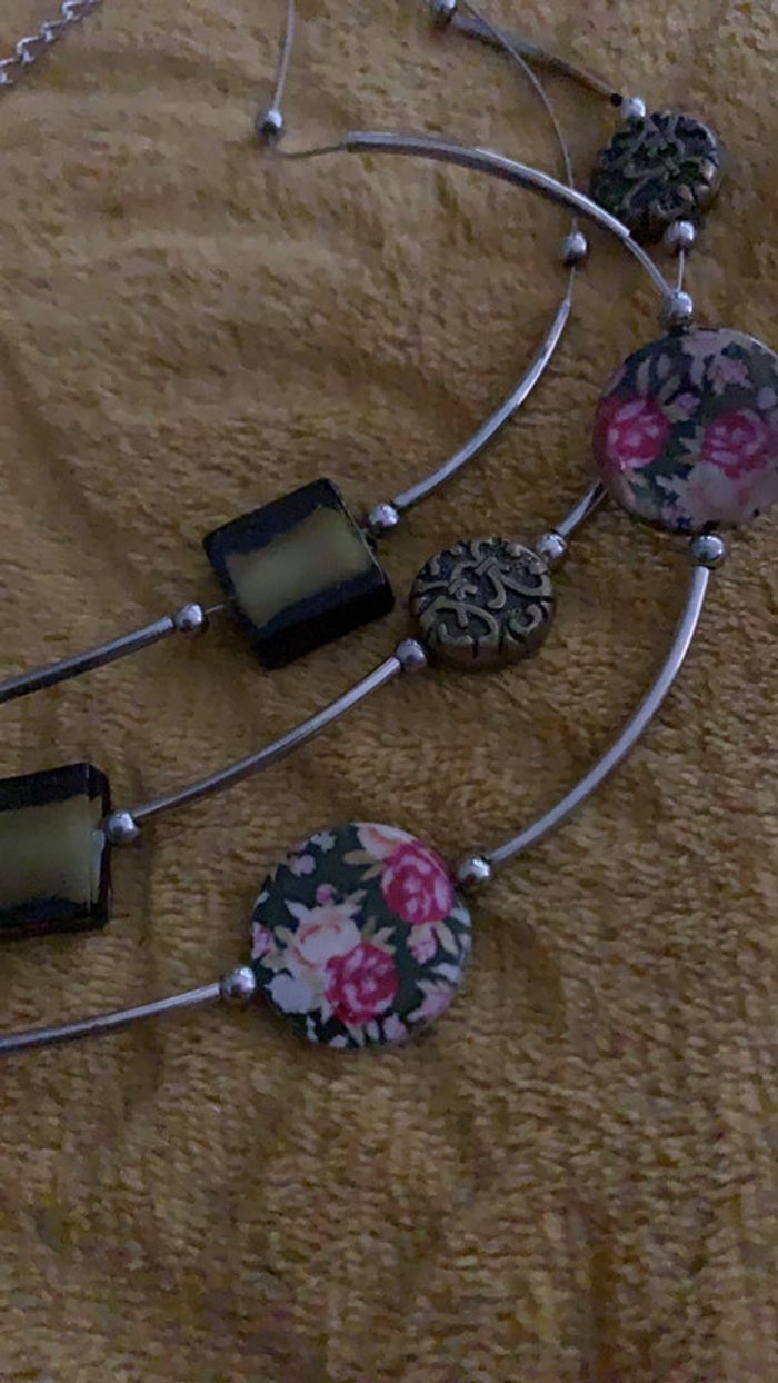Parure collier et bracelet romantique - photo numéro 2