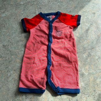 Barboteuse petit bateau naissance
