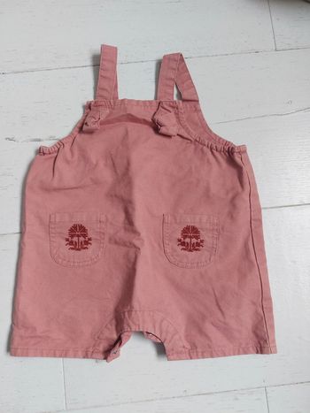 Salopette short Bout'chou Taille 6 mois