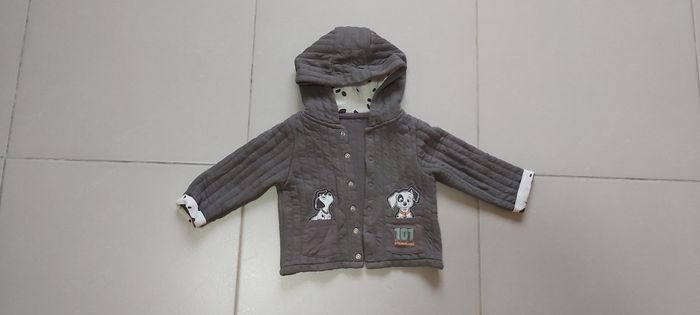 Gilet à capuche 101 dalmatians 9/12 mois
