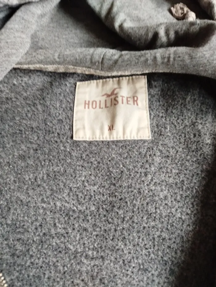 Veste zippée homme Hollister taille XL - photo numéro 4