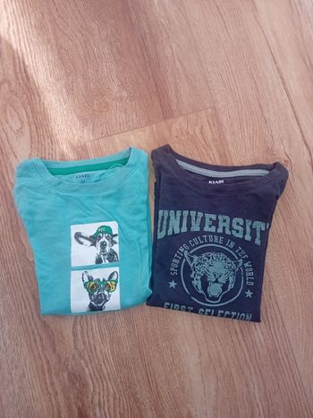 Lot de 2 manches longues 5 ans