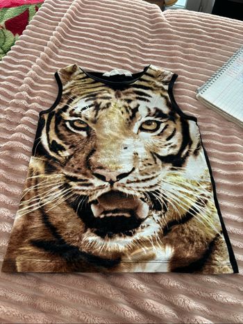 Débardeur d’été tête de tigre 🐯
