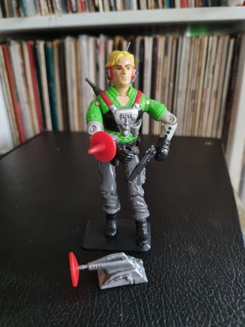 personnage gijoe psycho-out psyche-out avec acessoires