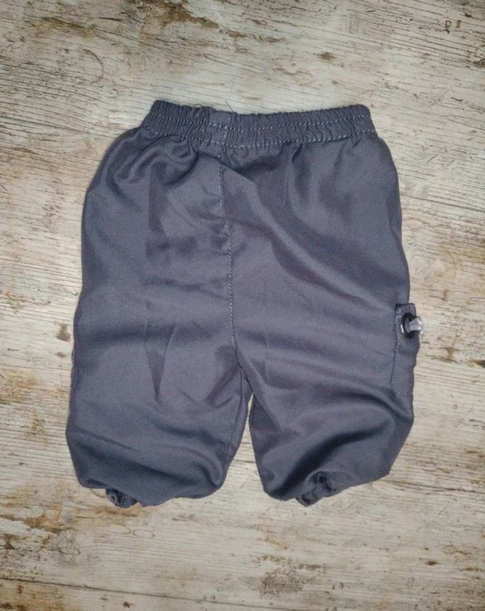 Joli pantalon / sarouel en toile fille 6 mois - photo numéro 2