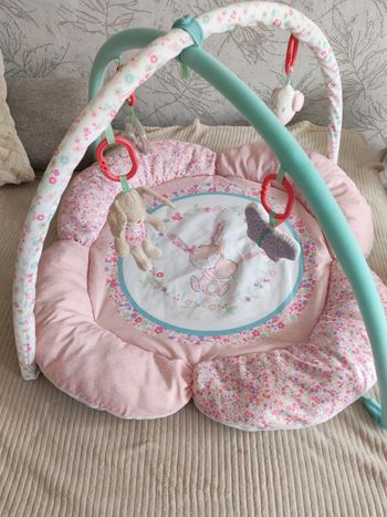 Tapis d'éveil rose en excellent état
